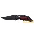 COLTELLO TASCA MANICO ALLUM./LEGNO LAMA INOX cm 19