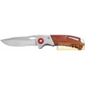 COLTELLO TASCA MANICO LEGNO PALISSANDRO cm.18
