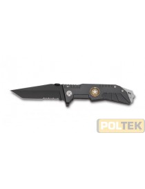 COLTELLO TASCA SICUREZZA LAMA INOX cm 21