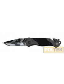 COLTELLO EMERGENZA ELITE FORCES LAMA ACCIAIO 83 mm