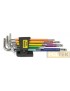 MUNDIAL CHIAVI TORX PLASTICATE SERIE pz.9 COLORATA