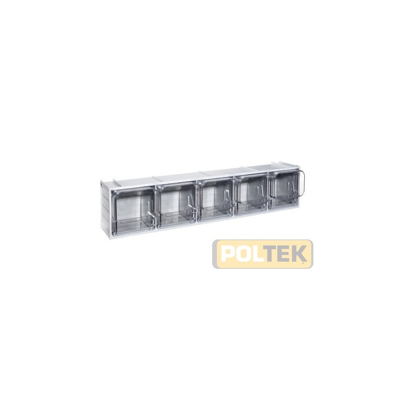 CASSETTIERA MOBILPLASTIC CRISTAL BOX CB50/2S