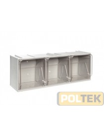 CASSETTIERA MOBILPLASTIC CRISTAL BOX CB50/4S