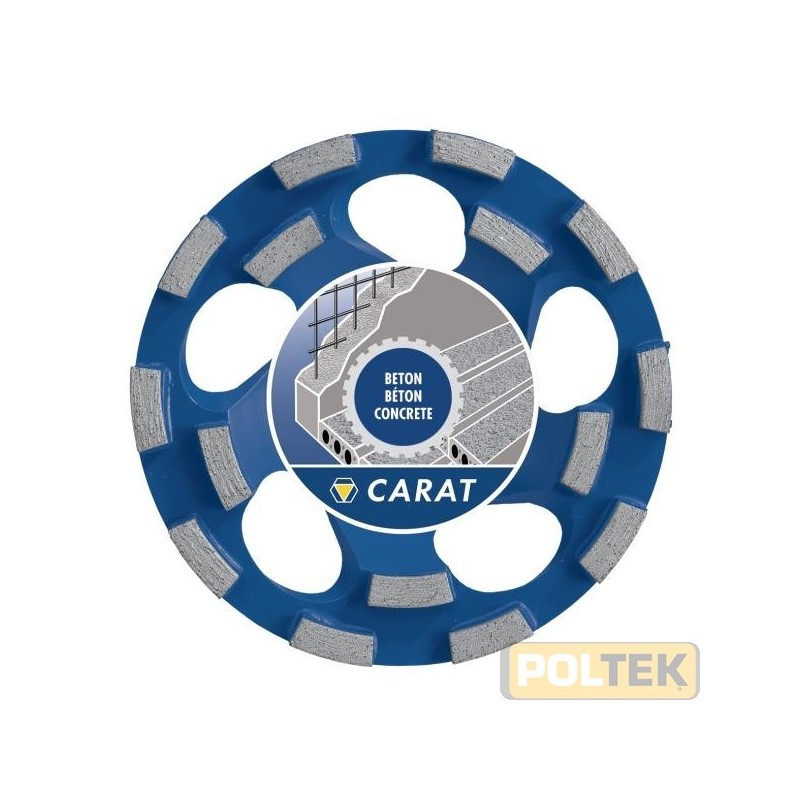 CARAT PLATORELLO DIAMANTATO DUSTEC CUBD d.125