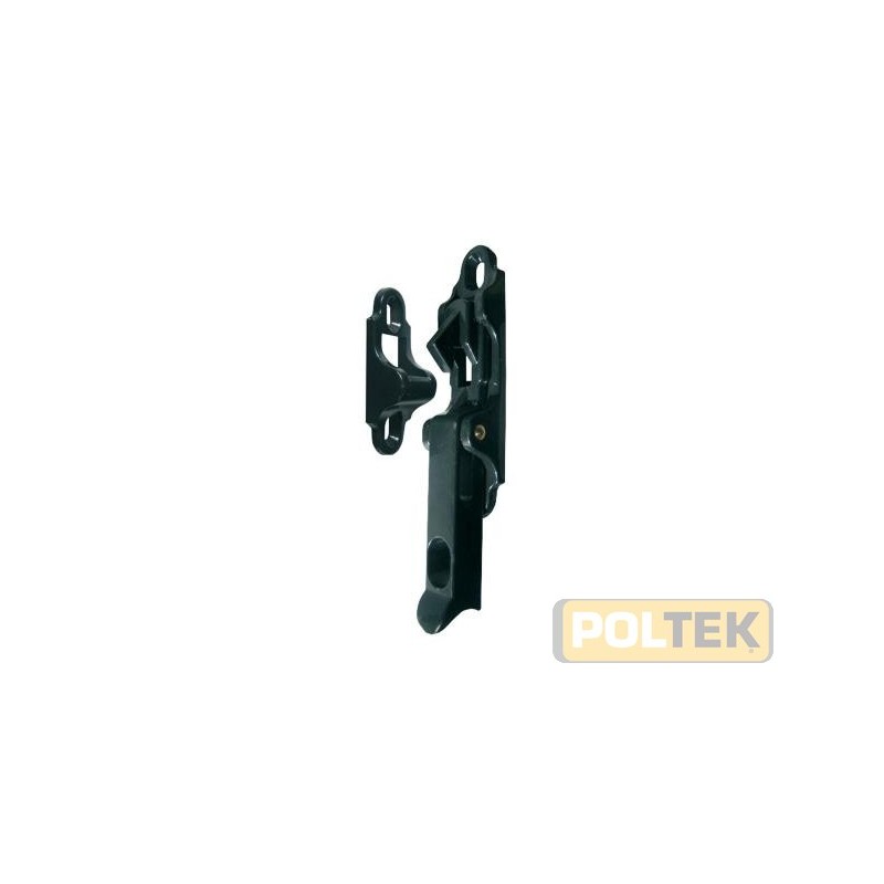 Distanziale per ferma persiane in zama verniciato nero.