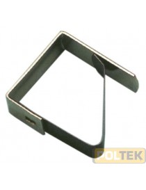 FERMATOVAGLIE ACCIAIO NICHELATO h. mm 40