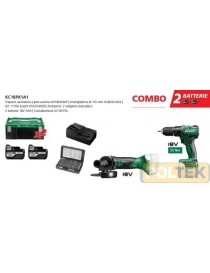 HIKOKI KIT COMBO KC18PK1A1 (DV18DD G18DSL)