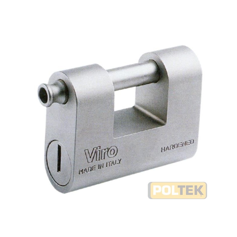 LUCCHETTO MONOBLOCCO VIRO ACCIAIO SPECIALE mm 78