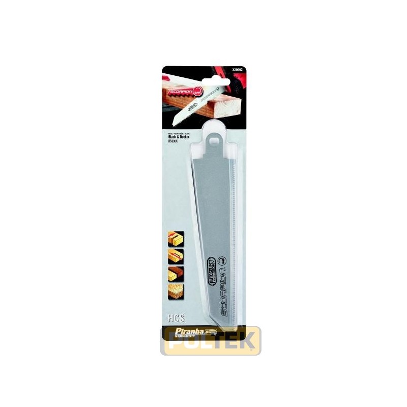 LAMA SEGHETTO FRONTALE B&D LEGNO/PLASTICA (RS890K)