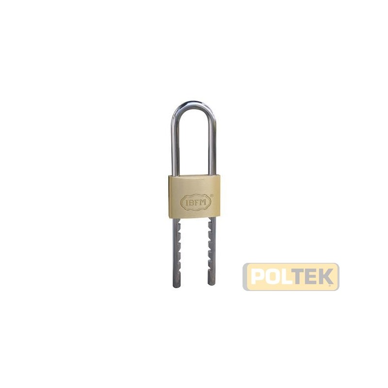 IBFM LUCCHETTO OTTONE ARCO REGOLABILE mm 50