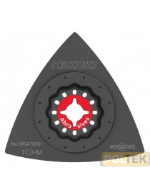 ACCESS. MULTIFUNZIONE HIKOKI ABRASIVI MSA78DH 78x78mm