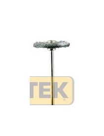 MINIACC. MODELLISMO SPAZZOLA ACCIAIO CIRCOLARE d. 21