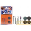 MINIACC. MODELLISMO KIT PER INCISIONI 10 ACCESSORI
