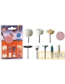 MINIACC. MODELLISMO KIT PER LUCIDATURA 10 ACCESSORI