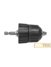MANDRINO AUTOSERRANTE mm 10 C/ADATT. ESAG. 1/4"