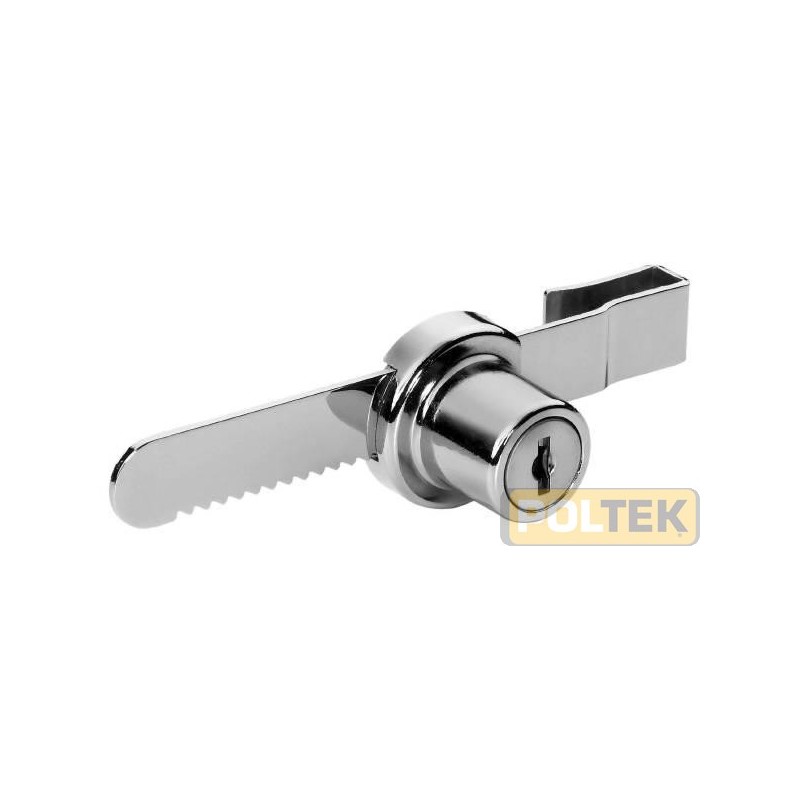 Serratura a cremagliera per cristallo. Per spessori fino a mm 7.