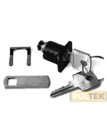 MERONI SERRATURA A LEVA FISS. SEEGER 2C256 CIL. mm 19 NERO