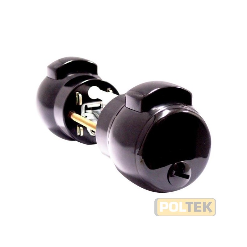 Apertura esterna per bagni con chiave d'emergenza, moneta, cacciavite, o qualsiasi attrezzo simile. Pomolo interno con girevole 