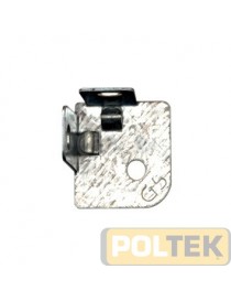 PIEDINO ZINCATO PER MONTANTE