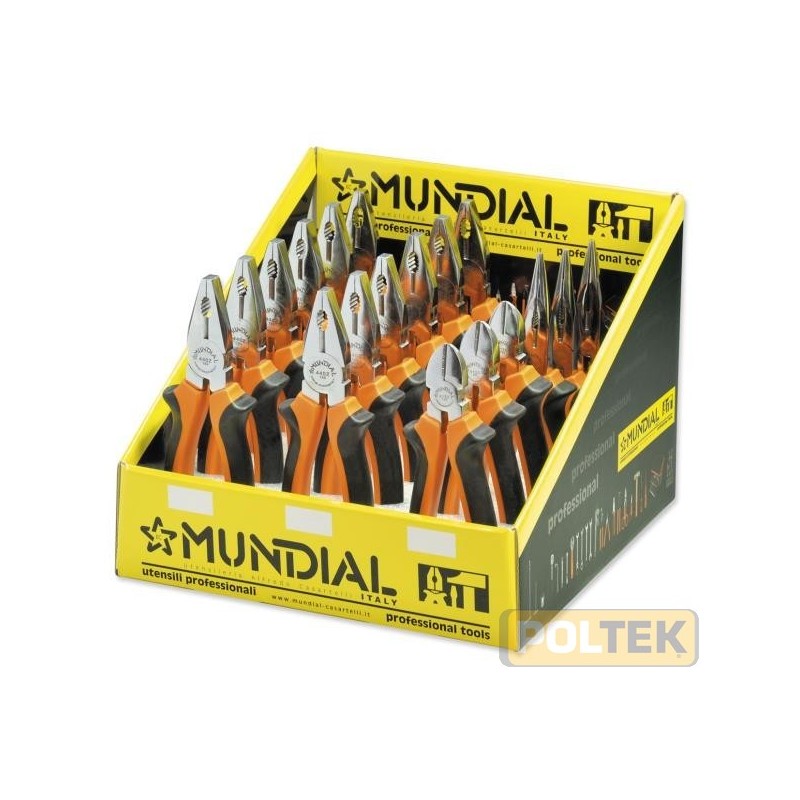 MUNDIAL PINZA UNIVER CROMATA BOX pz.18