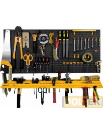 PANNELLO FORATO POL. BIG MENSOLE CONTENIT. E GANCI