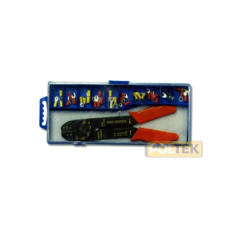 Pinza x capicorda 230 mm + 60 capicorda assortiti