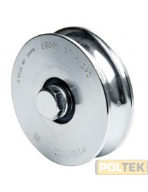 COMUNELLO RUOTA CANCELLO GOLA S/TONDA 2 CUS. 315 mm 200