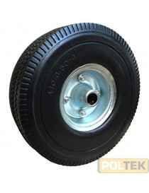 RUOTA CARRELLI PIENA PIATTA DISCO FERRO d. mm 260x88 f.20x75