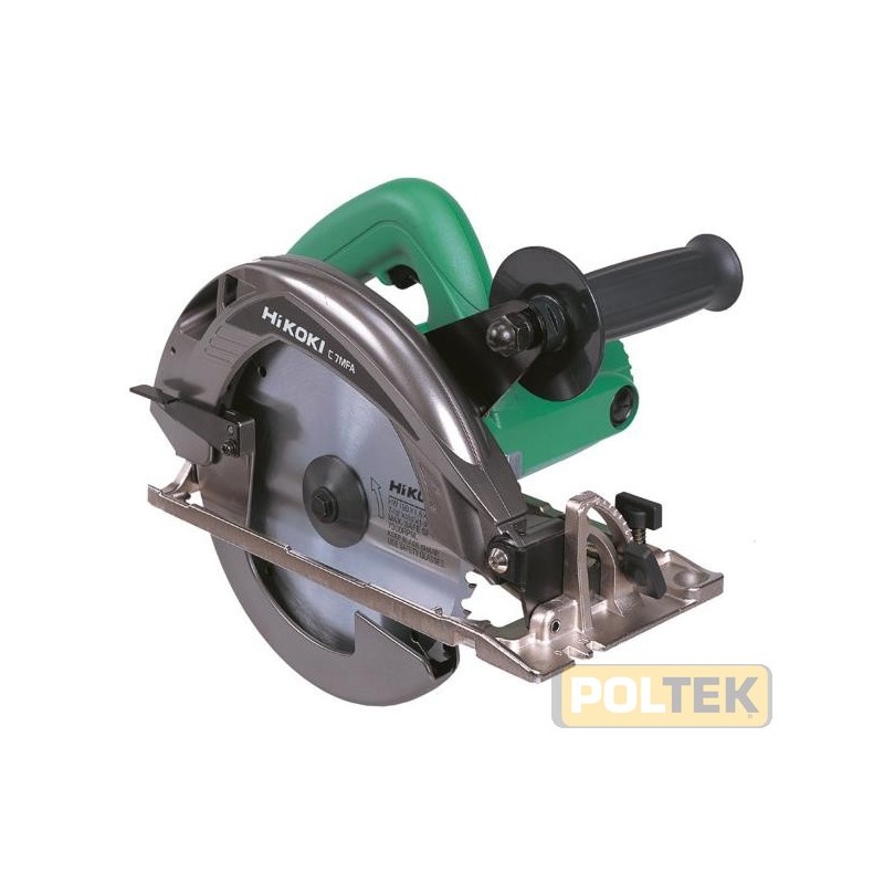 Caratteristiche: Sega circolare leggera con base di appoggio in duralluminio molto resistente. Dotata di un sistema di regolazio