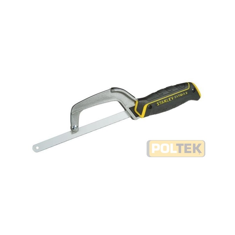 Struttura in metallo con impugnatura in materiale sintetico, morbido e di grande comfort. Lama bimetallica flessibile da 300 mm 