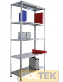 SCAFFALE VALIG. ZINCATO INCASTRO 100x40R