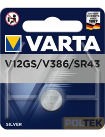 VARTA BATTERIA BUTTON OSS. ARGENTO V386 V12GS 1,55V
