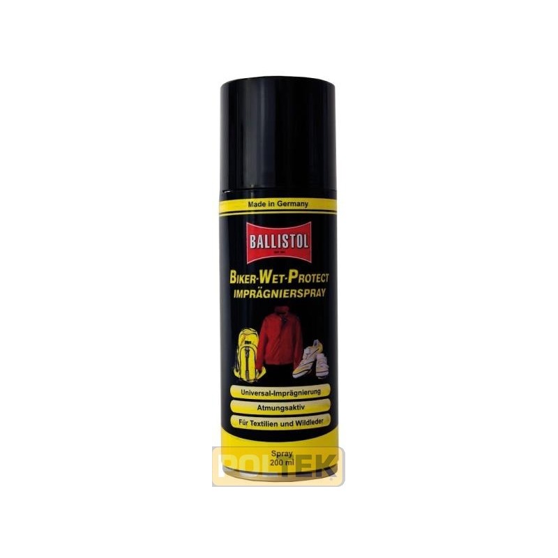 Biker Wet Protect avvolge con un rivestimento estremamente repellente e traspirante, che respinge l'acqua e lo sporco, ogni fibr