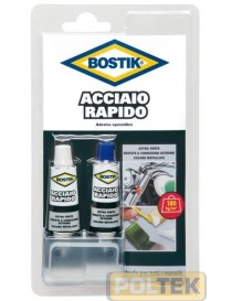 BOSTIK SALDA ACCIAIO RAPIDO 2x15ml