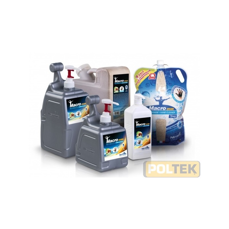 CREMA LAVAMANI NETTUNO MACROCREAM lt.3 C/DOSATORE