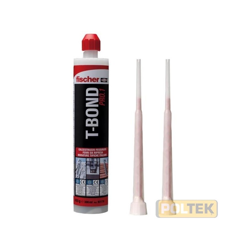 FISCHER CARTUCCIA CHIMICA T-BOND PRO.1 ml 300