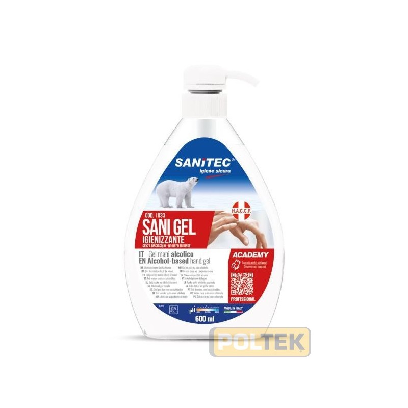 Gel alcolico pronto all’uso dalle proprietà rinfrescanti, creato appositamente per igienizzare efficacemente senz’acqua la 