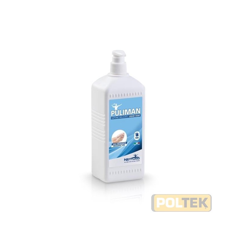 NETTUNO PULIMAN LAVAMANI SAPONE LIQUIDO CON DOSATORE lt 1