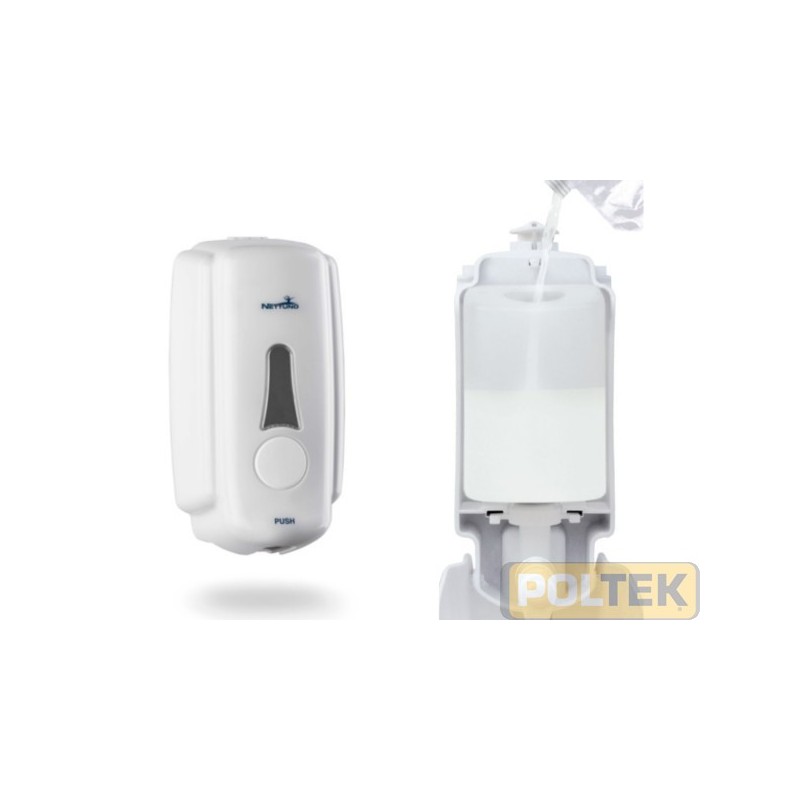 NETTUNO DISPENSER REFILL PER SAPONE LIQUIDO COLORE BIANCO