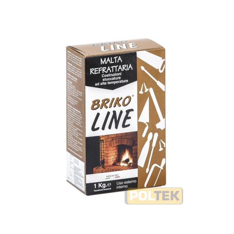 Indicata per la sigillatura di piccoli spessori e la rifinitura nei forni in genere e soprattutto nei caminetti, stufe, canne fu