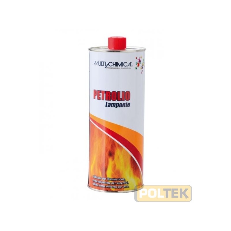 Miscela di idrocarburi ottenuti dalla distillazione di frazioni petrolifere, viene utilizzato per illuminazione, per usi domesti