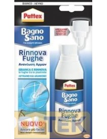 PATTEX BAGNO SANO RINNOVA FUGHE ml 125