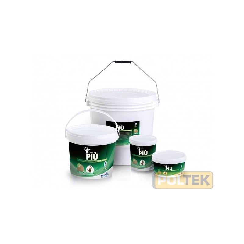 Di color nocciola e al profumo di limone, la Linea Più è la pasta lavamani tradizionale di Nettuno. Contiene microgranuli vege