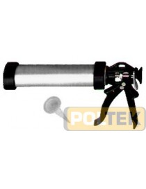 PISTOLA PER SILICONE ALLUMINIO CHIUSE