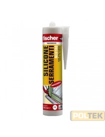FISCHER SILICONE SNF SERRAMENTI BIANCO ml 310