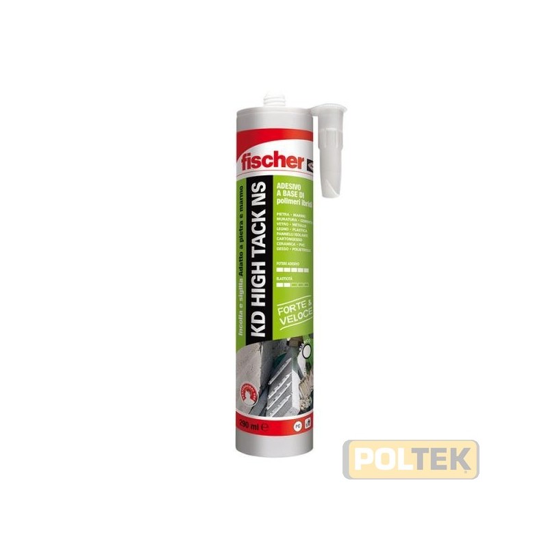 FISCHER ADESIVO SIGILLANTE PIETRA E MARMO BIANCO ml 290