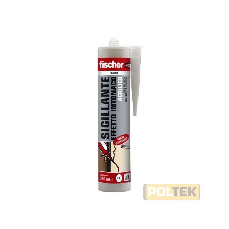 FISCHER SILICONE SAR ACRILICO EFFETTO INTONACO ml 310