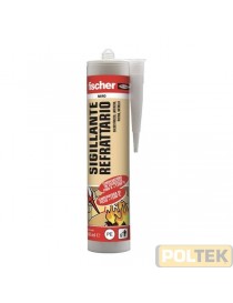 FISCHER SILICONE REFRATTARIO SR 1200° NERO ml 310