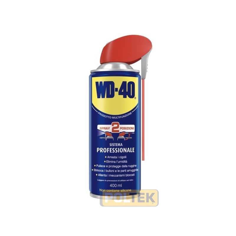 WD-40 Prodotto Multifunzione protegge il metallo da ruggine e corrosione, penetra e lubrifica nelle parti bloccate, elimina e pr