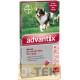 Advantix Spot on 4 pipette Cani da 10 kg a 25 kg